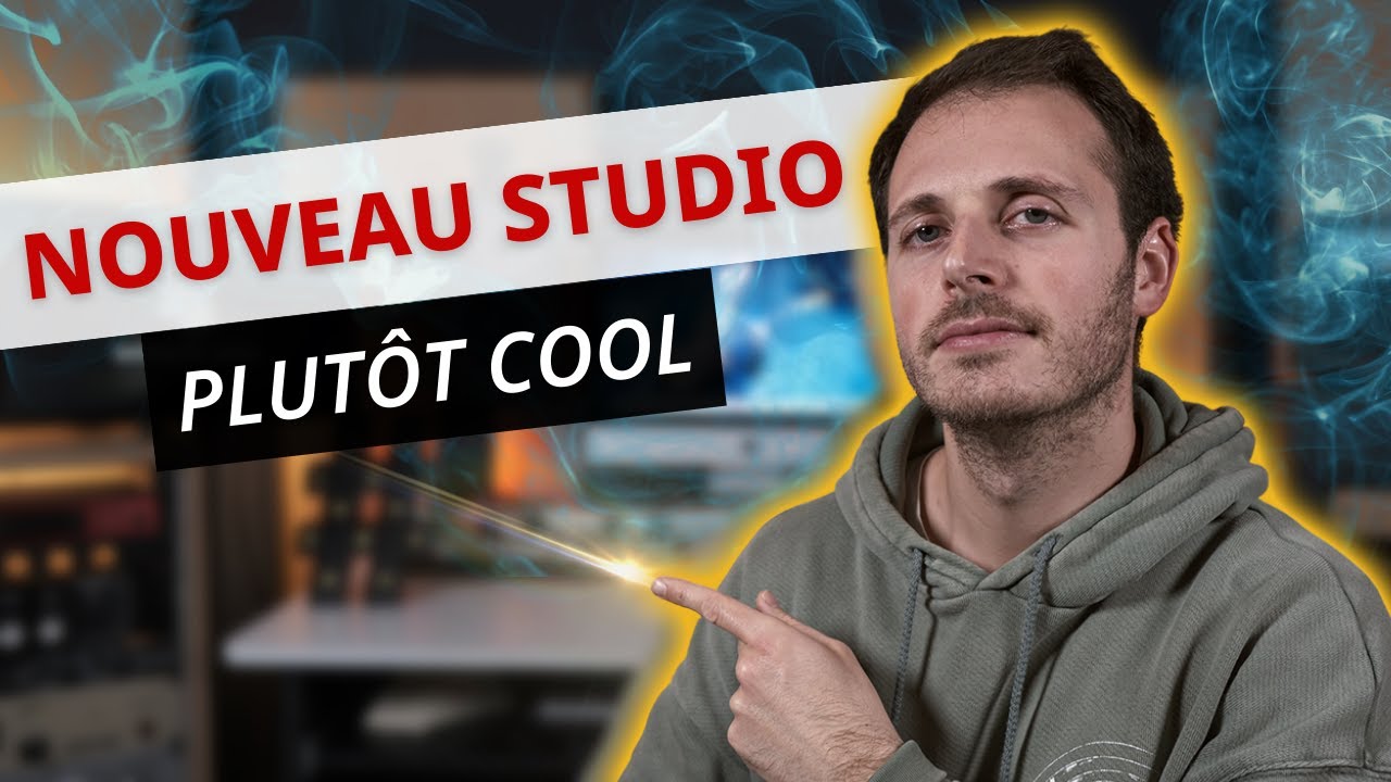Je vous présente mon NOUVEAU HOME-STUDIO ! (enfin)