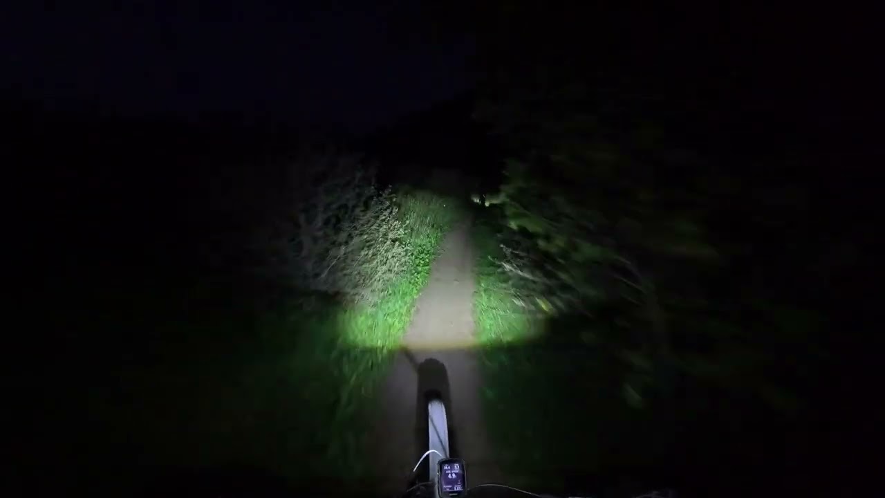 Peninsula Loop to Hawk Canyon Night Ride