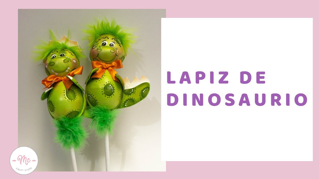 LAPIZ de DINOSAURIO
