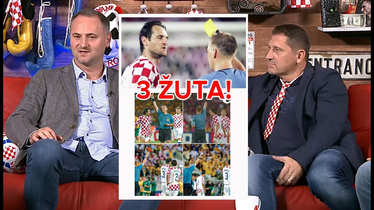 Joe Šimunić o 3 žuta kartona na istoj utakmici - 