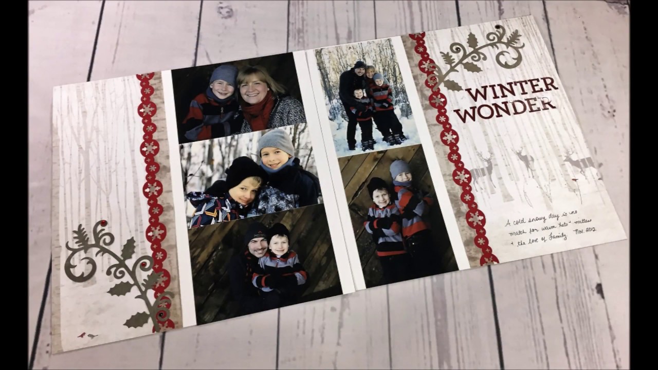 November 1-2-3 Layout (Christmas Past Projects)