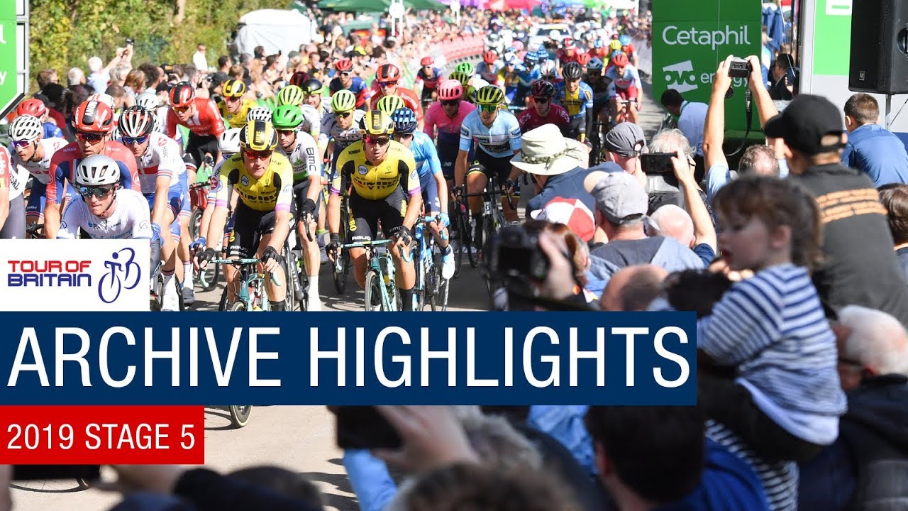 2019 Tour of Britain | Stage five highlights | The Wirral Stage