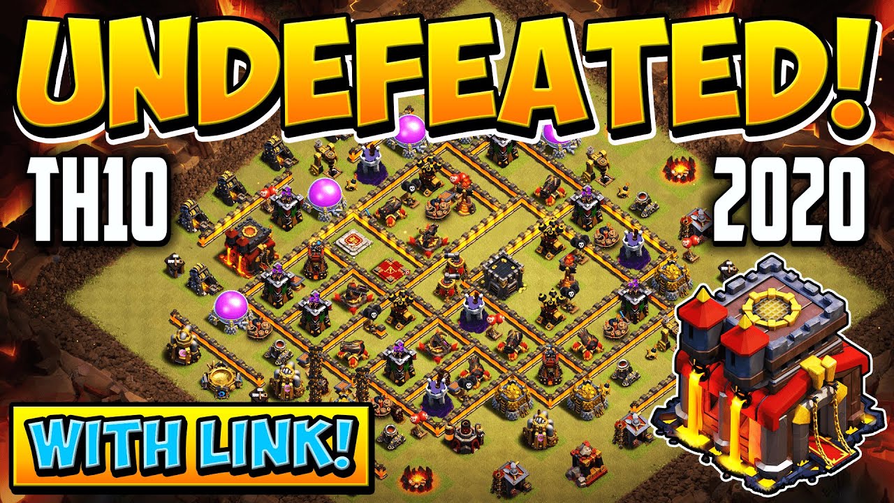 BEST NEW TH10 WAR BASE IN 2020! With Copy Link | Town Hall 10 Anti 3 Star Layout in Clash of Clans