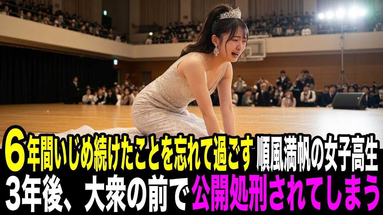 6年間いじめられ続けた貧乏女子高生。3年後、元いじめっ子に強烈な仕返しをする…！