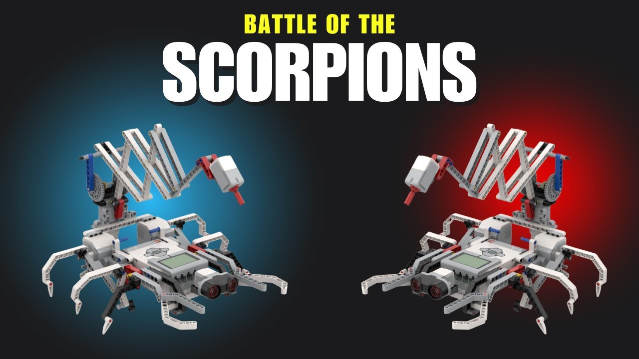 BUILDING INSTRUCTION - BATTLE OF THE SCORPIONS EV3 #lego #ev3 #stemplus #buildinginstructions