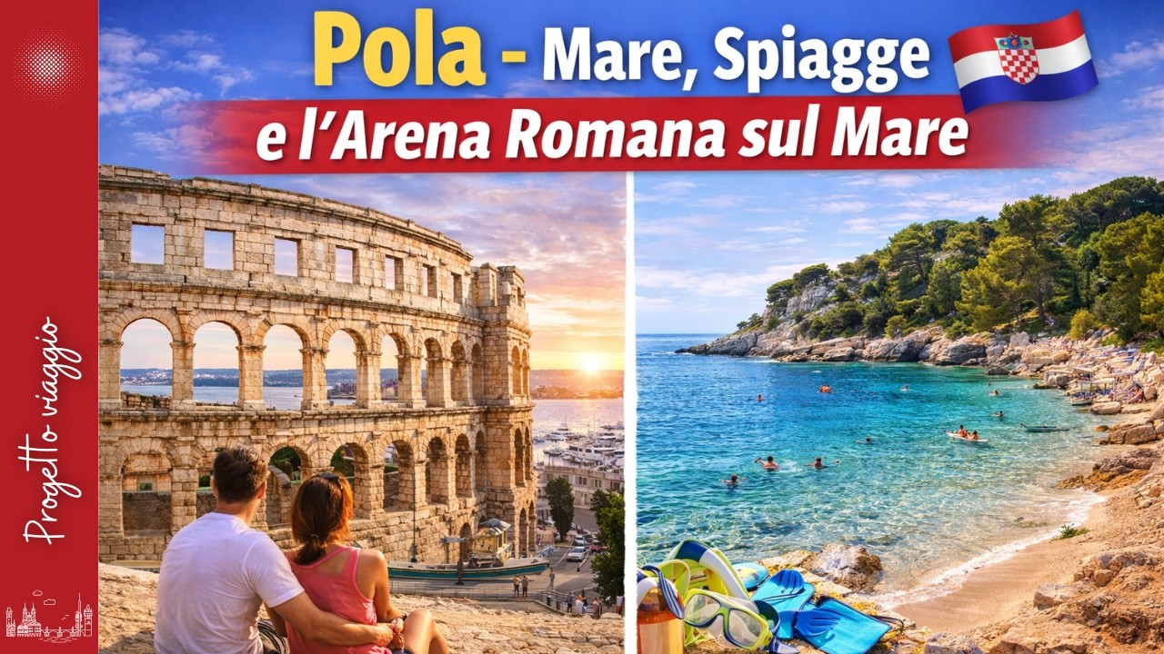 Pola, Croazia: Mare, Arena Romana e Confronto con Rovigno – Guida Completa all'Istria