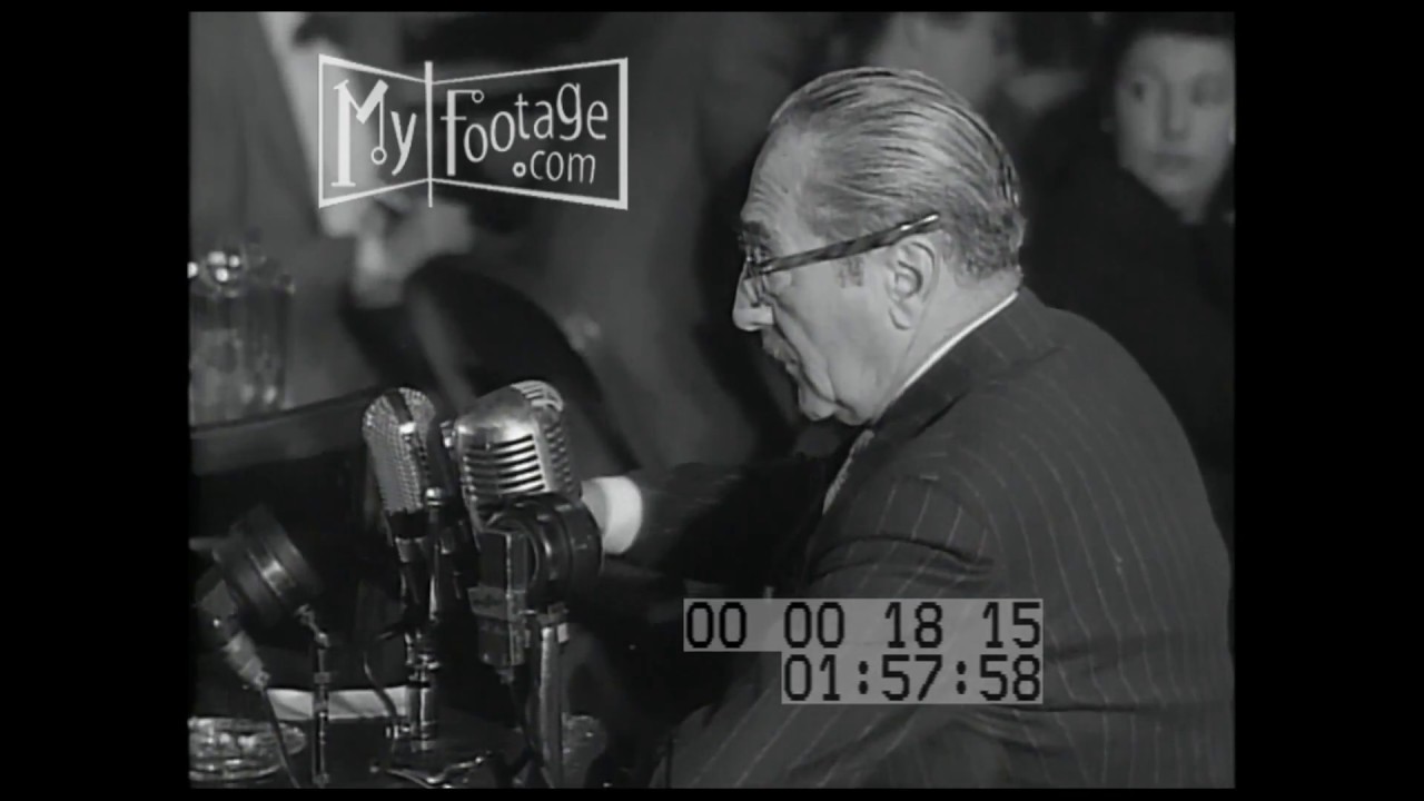 1947 Adolphe Menjou HUAC Testimony (Outtake)