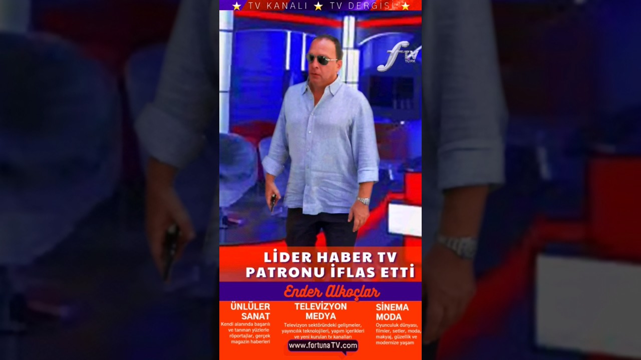 Lider Haber TV Patronunda İflas Yok