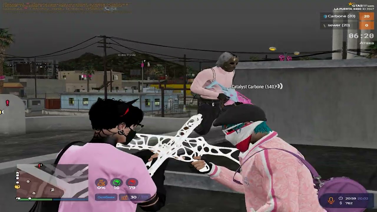 привыкаю к новой войне семей @GTA5RP