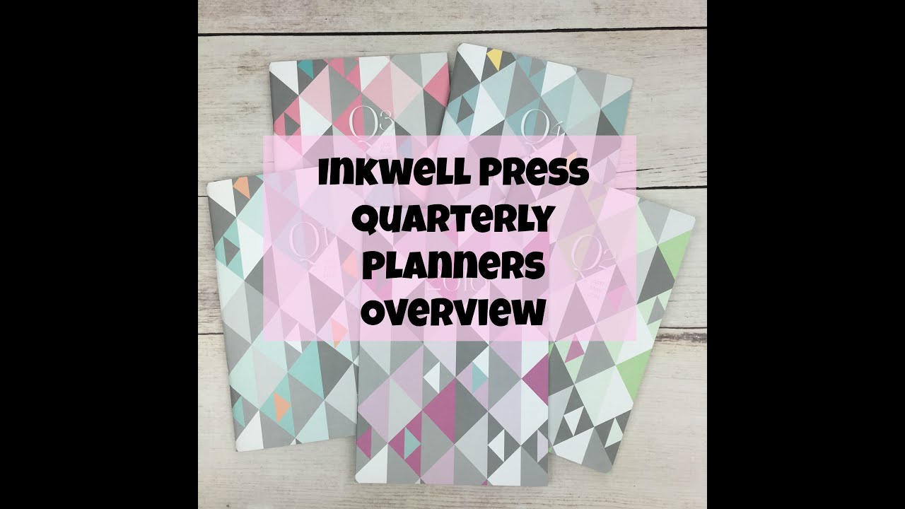 Inkwell Press Quarterly Planner Overview