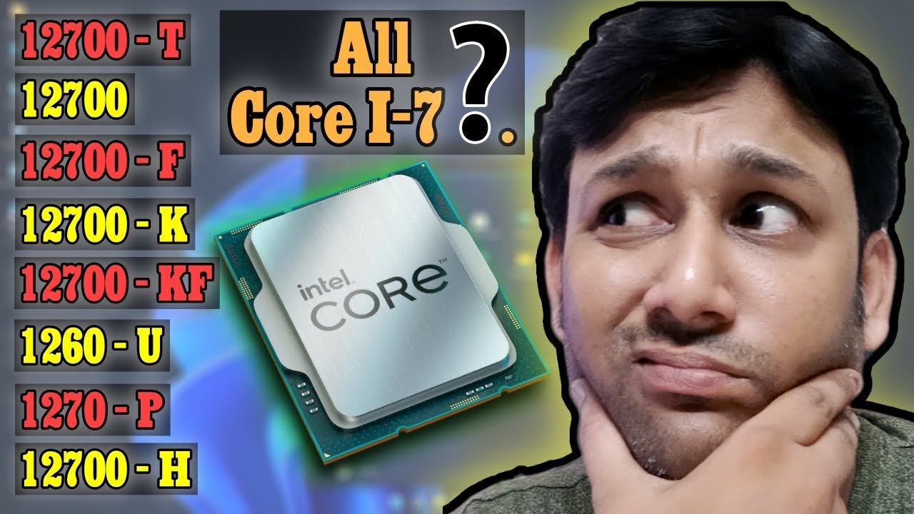 Intel 12th Gen Alder Lake Processors Family explain in Hindi. हर Processor कुछ कहता है |TechnoBaazi|