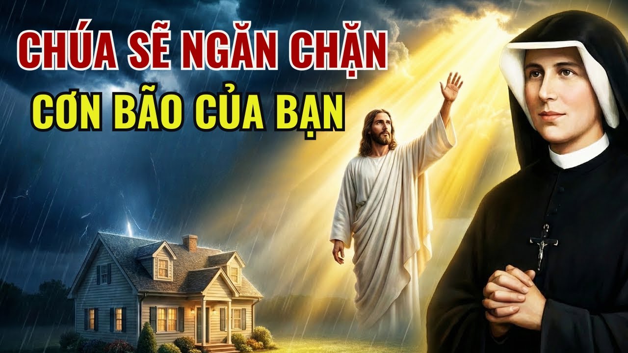 Thánh Faustina đã dùng lời cầu nguyện này để dập tắt cơn bão – Hãy dùng khi gia đình bạn gặp nguy