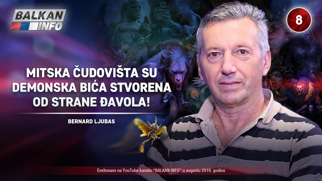 INTERVJU: Bernard Ljubas - Mitska čudovi&scaron;ta su demonska bića stvorena od strane đavola! (25.8.2019)
