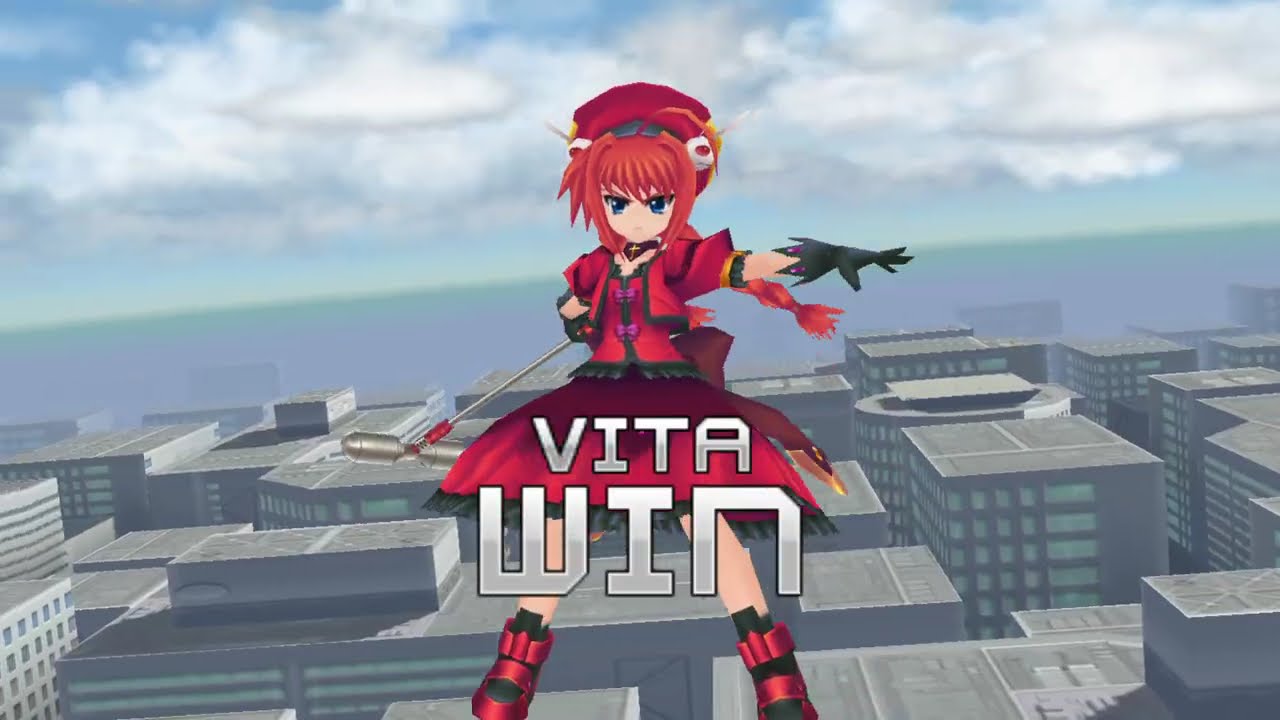 Magical Girl Lyrical Nanoha A's Portable: The Gears of Destiny - Magical Girl Fighting Game - Vid1