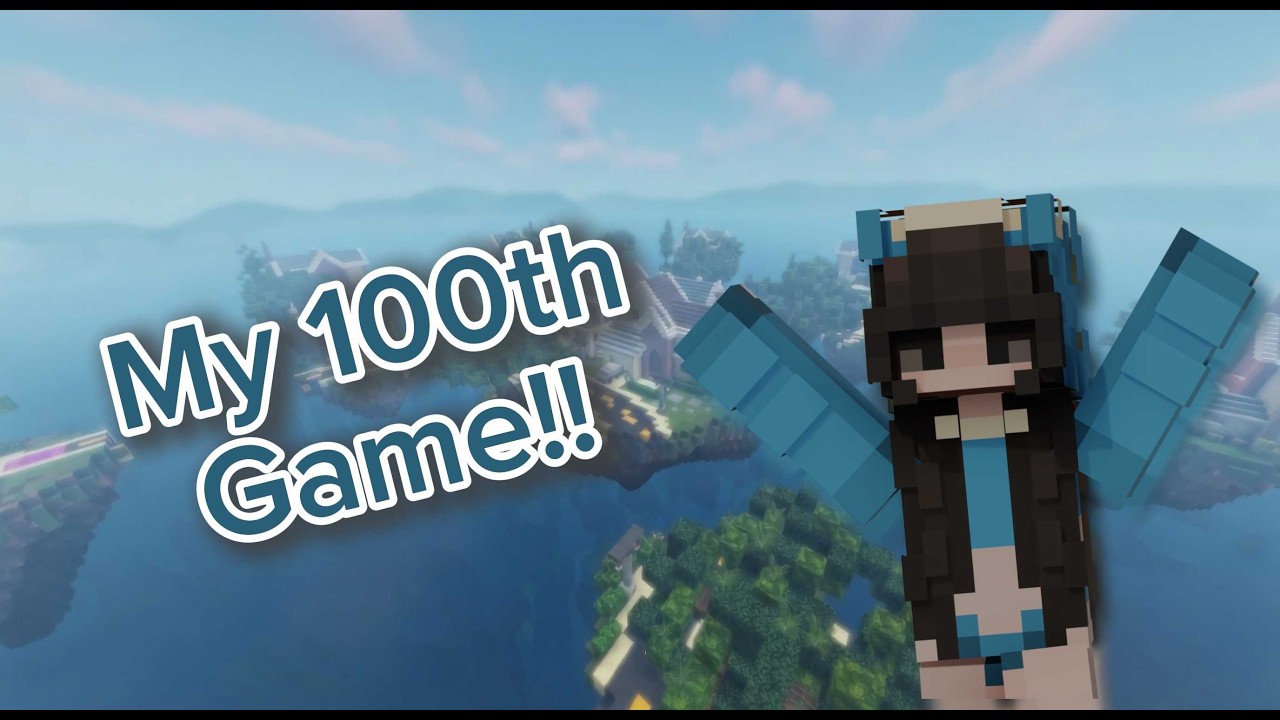my 100th game of BEDWARS