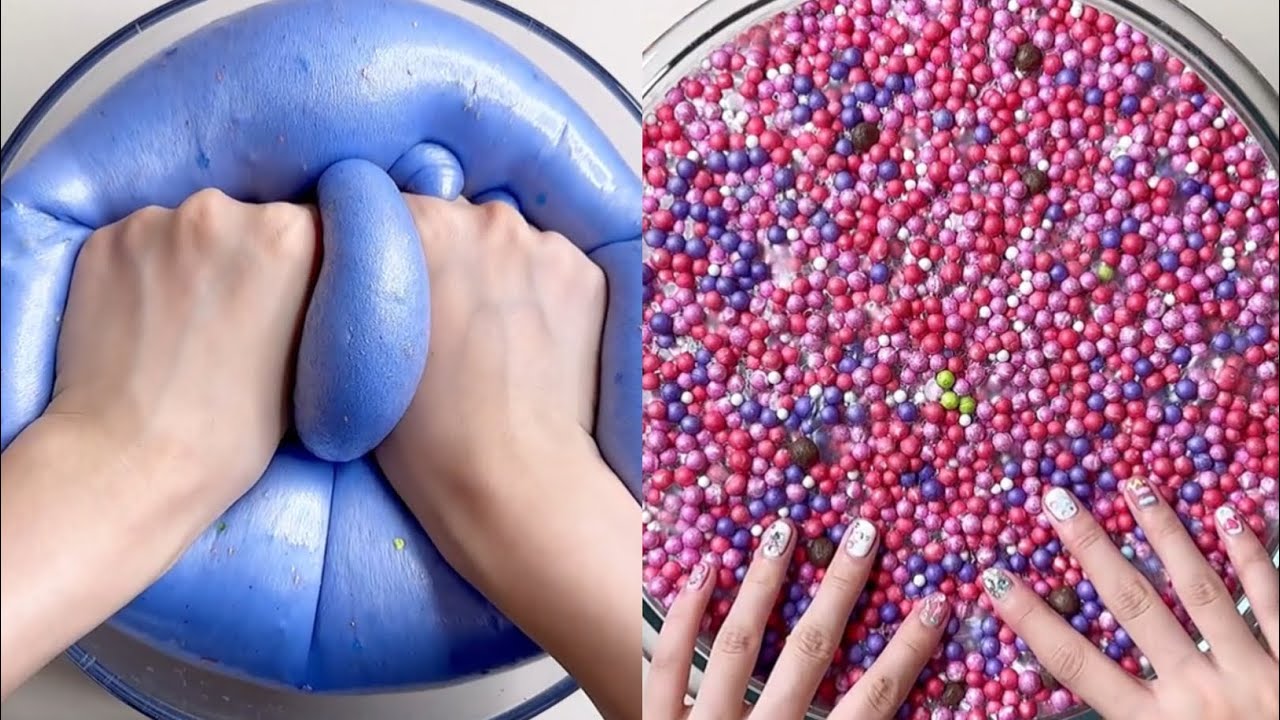 Most Relaxing and Satisfying Slime Videos #483 //Fast Version // Slimeing //