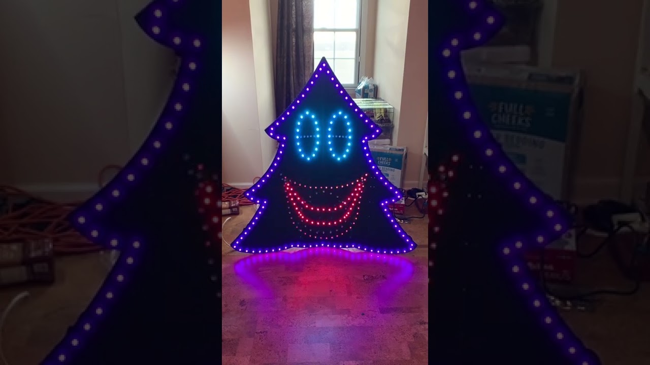 First Test of Boscoyo Singing Tree with Xlights