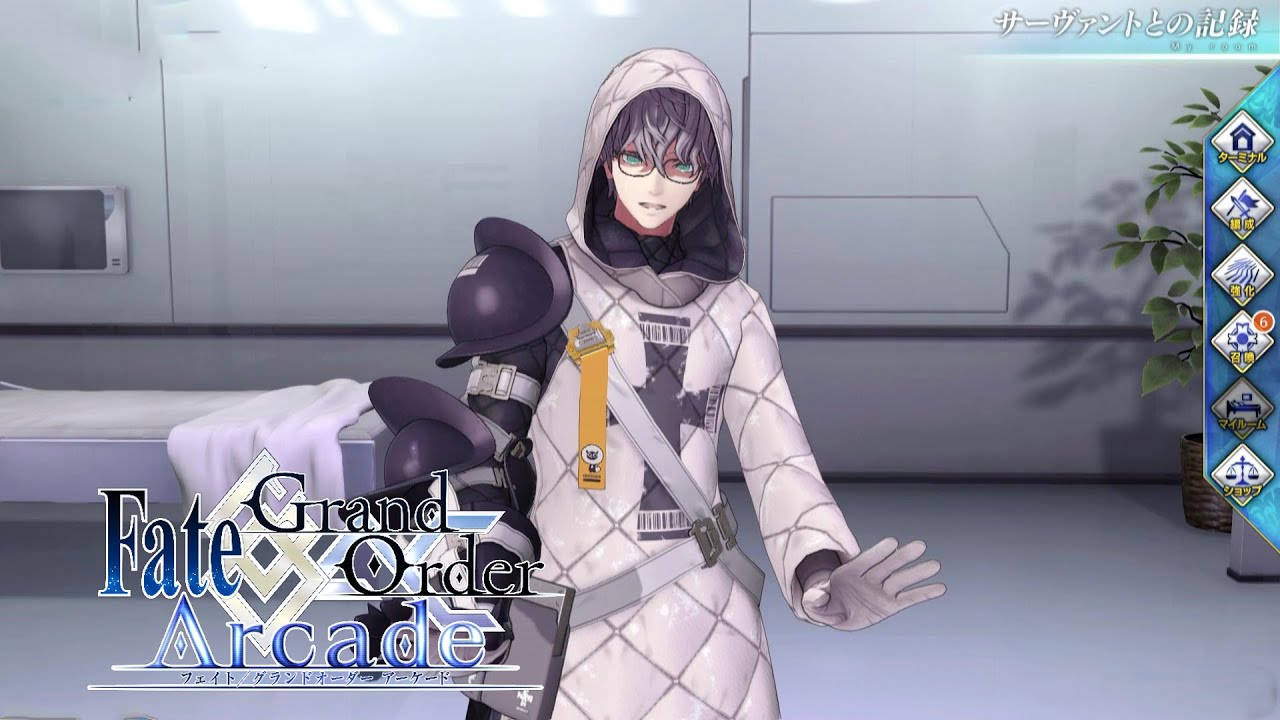 【Fate/Grand Order Arcade】ジャック・ド・モレー　マイルーム、再臨、召喚【Jacques de Molay】【FGOAC】【FGOアーケード】