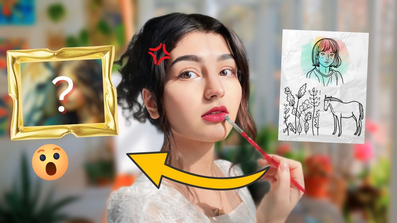 إيش ممكن يصير لو جمعت افكار المتابعين في لوحة واحدة🖼! (انصدمت من النتيجة😱)