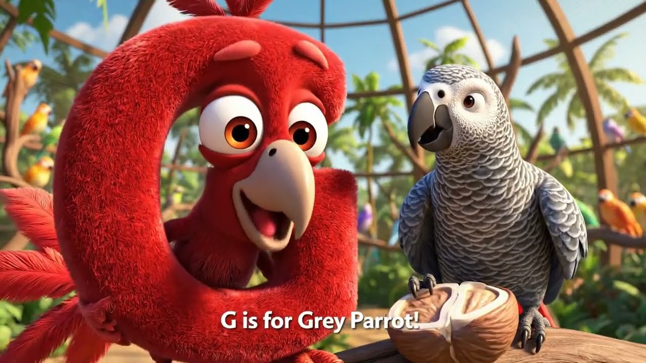 ABC Song with Animal Sounds 🐻🎵 | Pixar Animation Kids Music