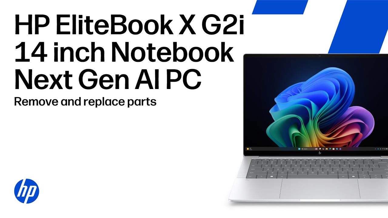 Remove and replace parts | HP EliteBook X G2i 14 inch Notebook Next Gen AI PC