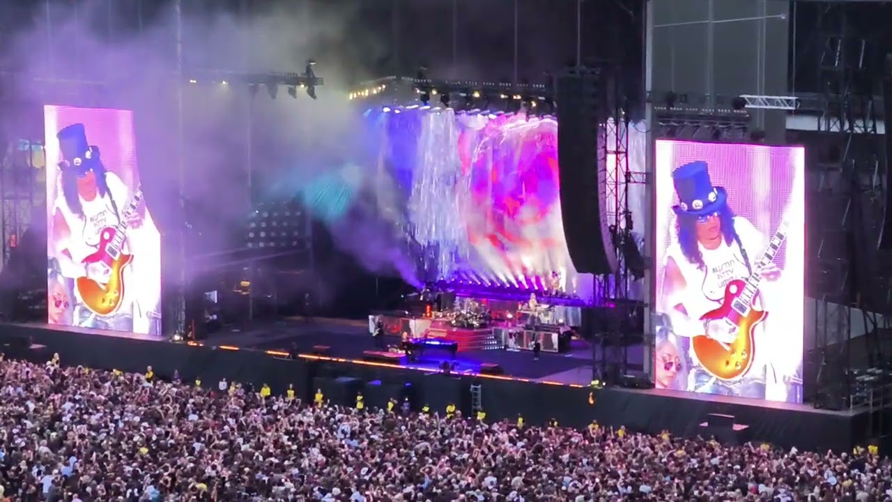 Guns N Roses November Rain, London Wembley 26.06.25