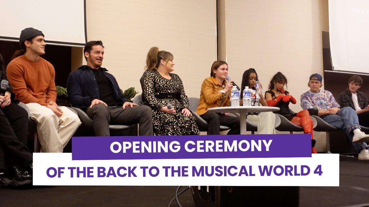 Opening ceremony of the BTTMW4 with the casts of Descendants, JATP & High School Musical