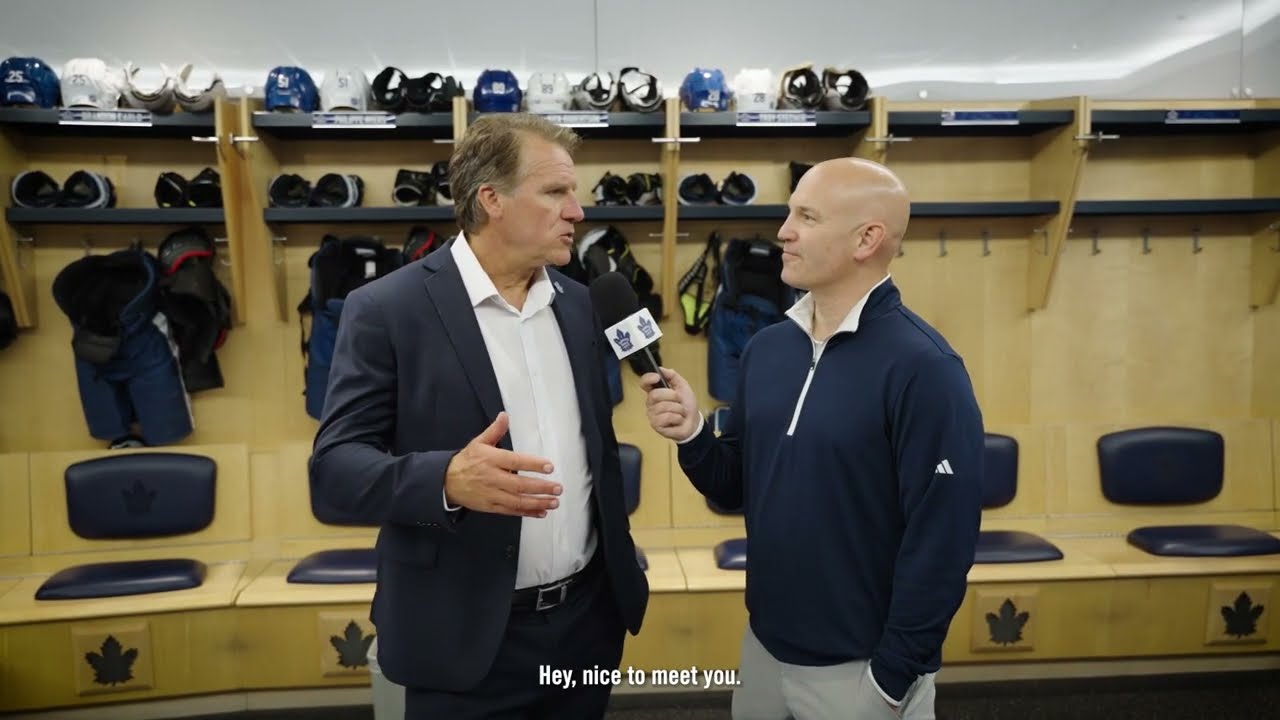 New Toronto Maple Leafs Head Coach Jim Hiller