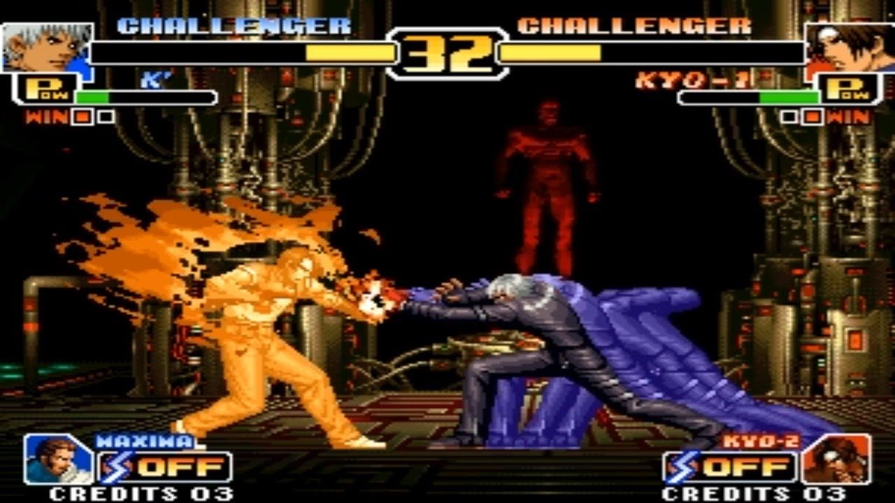 [TAS] K' VS Kyo-1 (KoF '99)