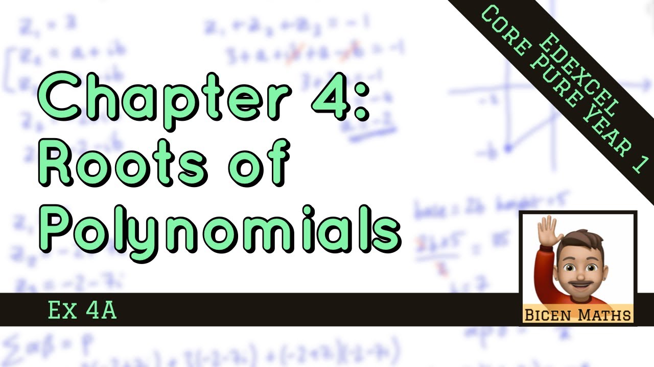 Roots of Polynomials 1 • Quadratics • CP1 Ex4A • 🏅