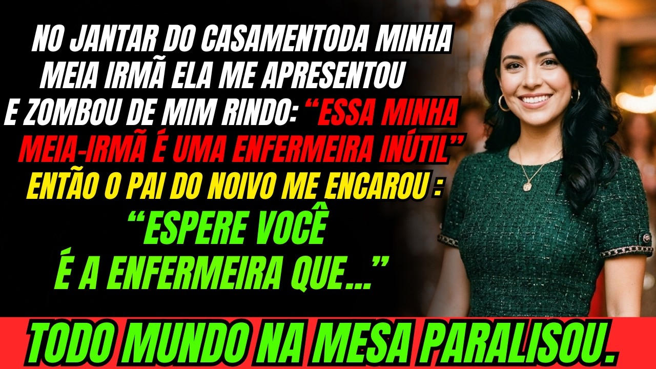 Minha meia-irmã me humilhou no casamento dela então o pai do noivo me reconheceu e ela me pagou