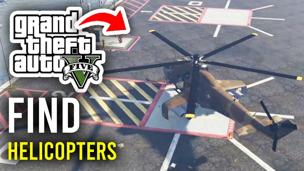 Best GTA 5 Helicopter Locations - Guide