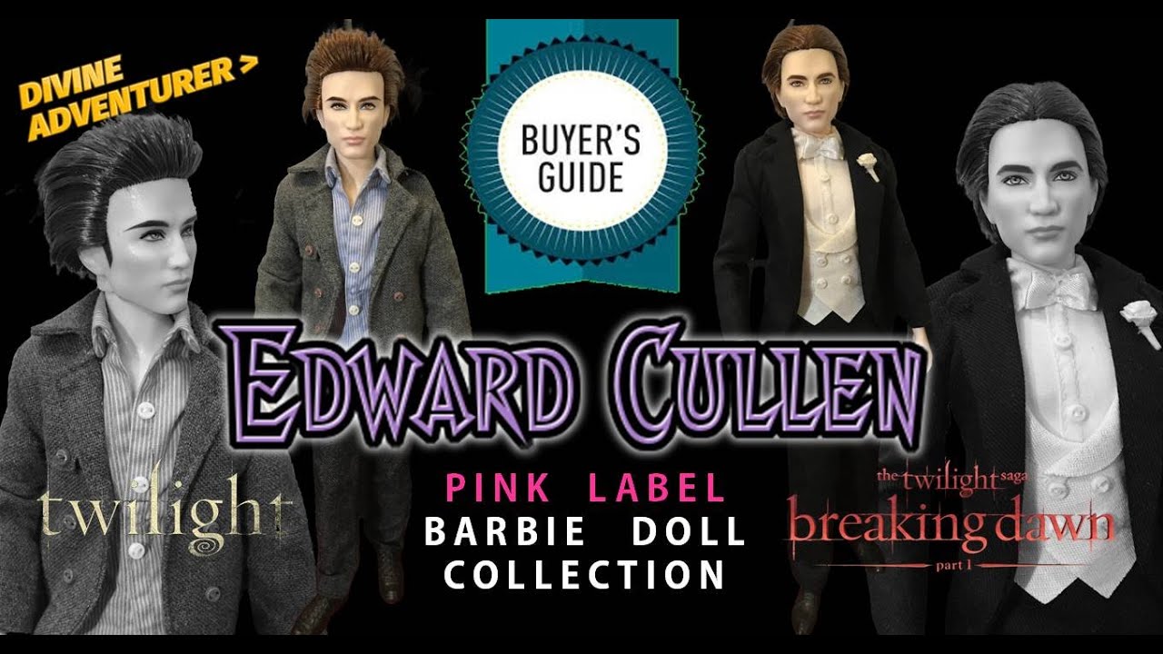 🧿 DA: Buyer's Guide Review on Edward Cullen Barbie Pink Label Collectible Doll