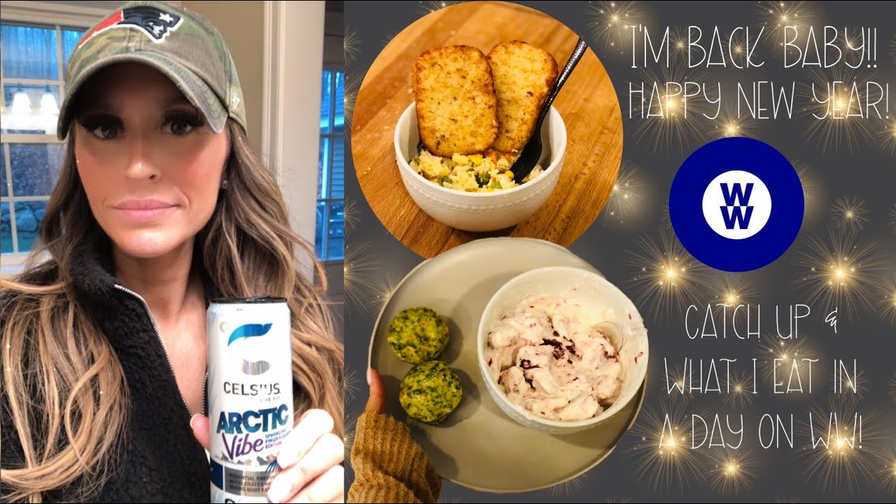 WHAT I EAT IN A DAY ON WW!|I'M BACK BABY!|HAPPY NEW YEAR!|FIVE LITTLE FINS