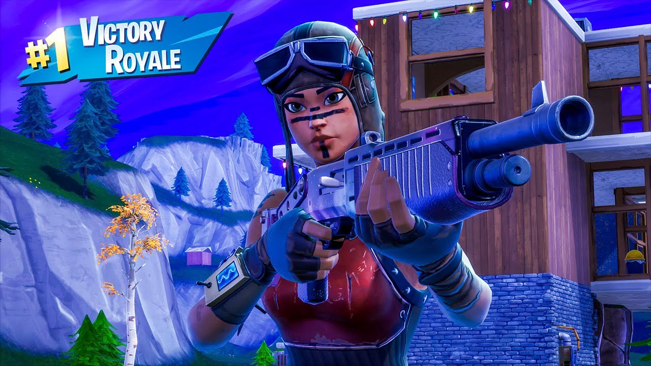 Renegade Raider Skin Solo Win Full Gameplay Fortnite Chapter 1 Season 7 OG No Commentary