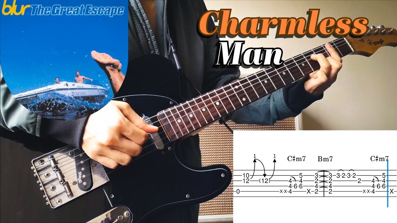 Charmless Man (Blur) | Guitar Cover + Tabs