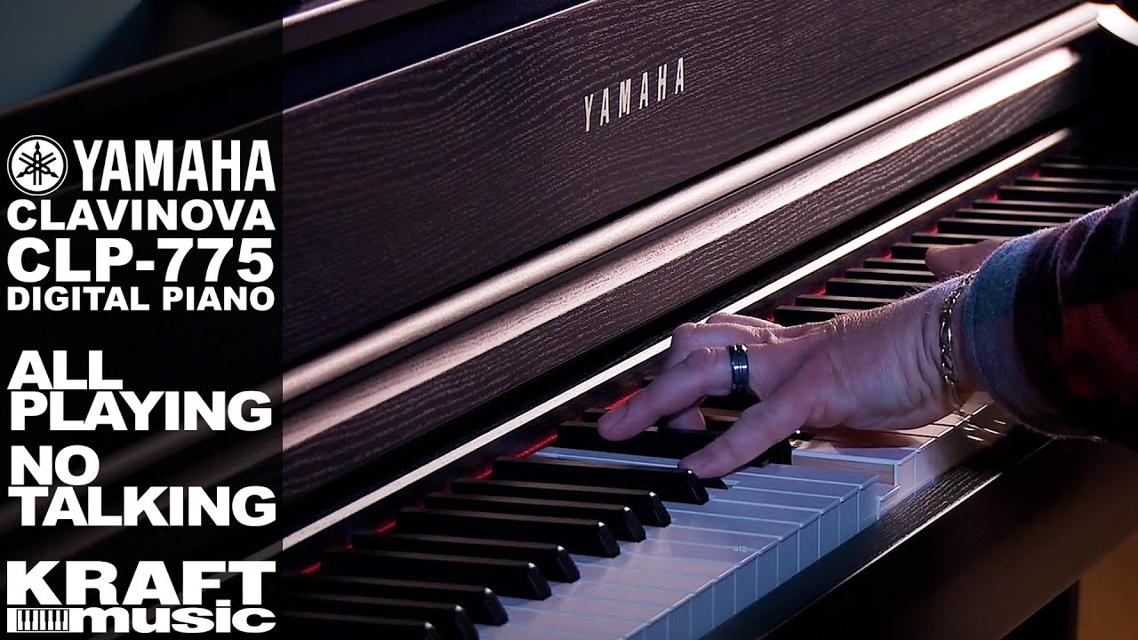 Yamaha Clavinova CLP-775 Digital Piano - All Playing, No Talking with Scott Currier