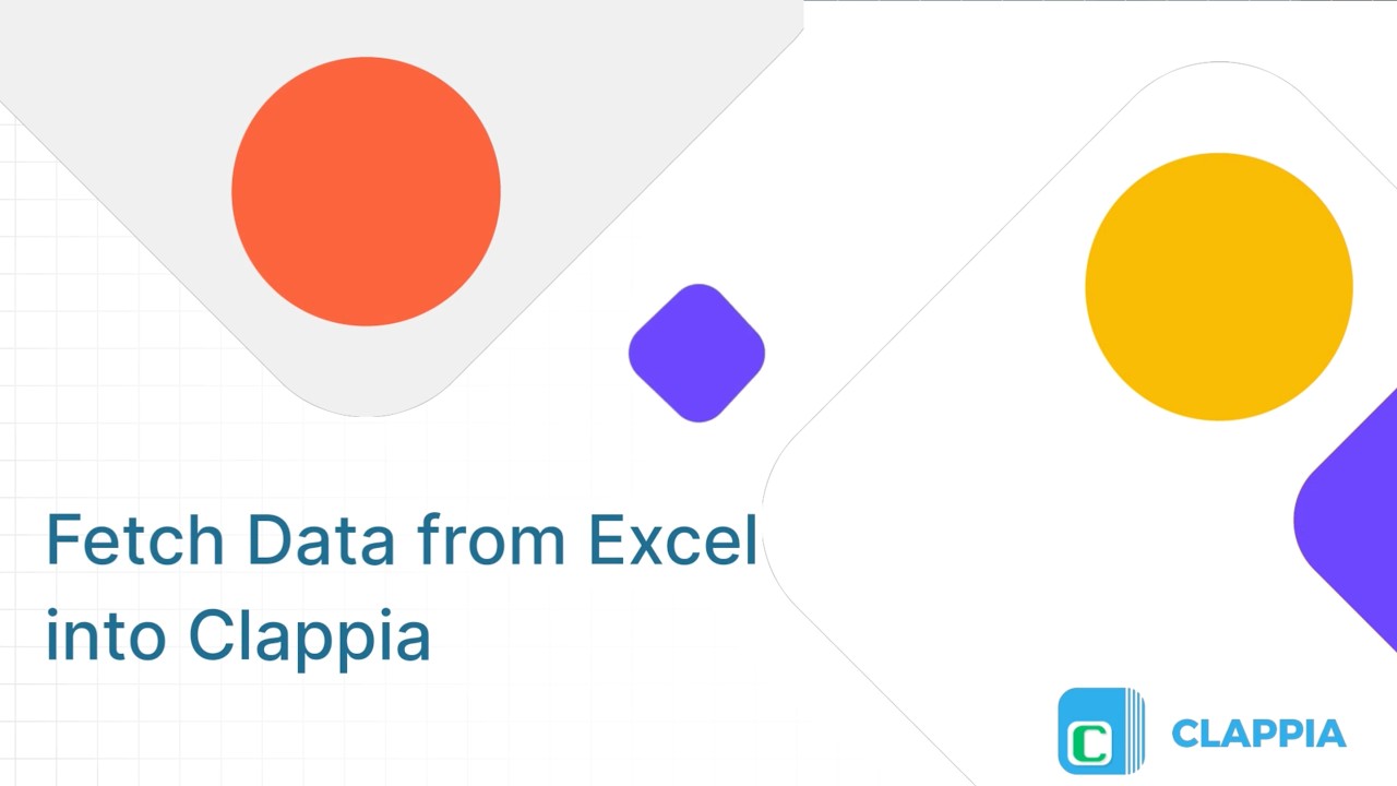 Use Excel Data in Forms ⢸ Microsoft Excel Integration with Clappia ⢸ No-Code Low-Code Platform