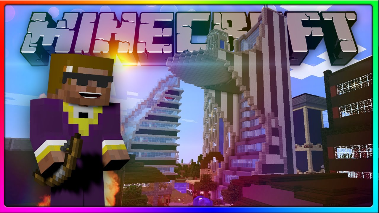 Minecraft - WE HAVE FREAKING CAPES YESSSS! (Crewcraft Decorating Stark Tower!)