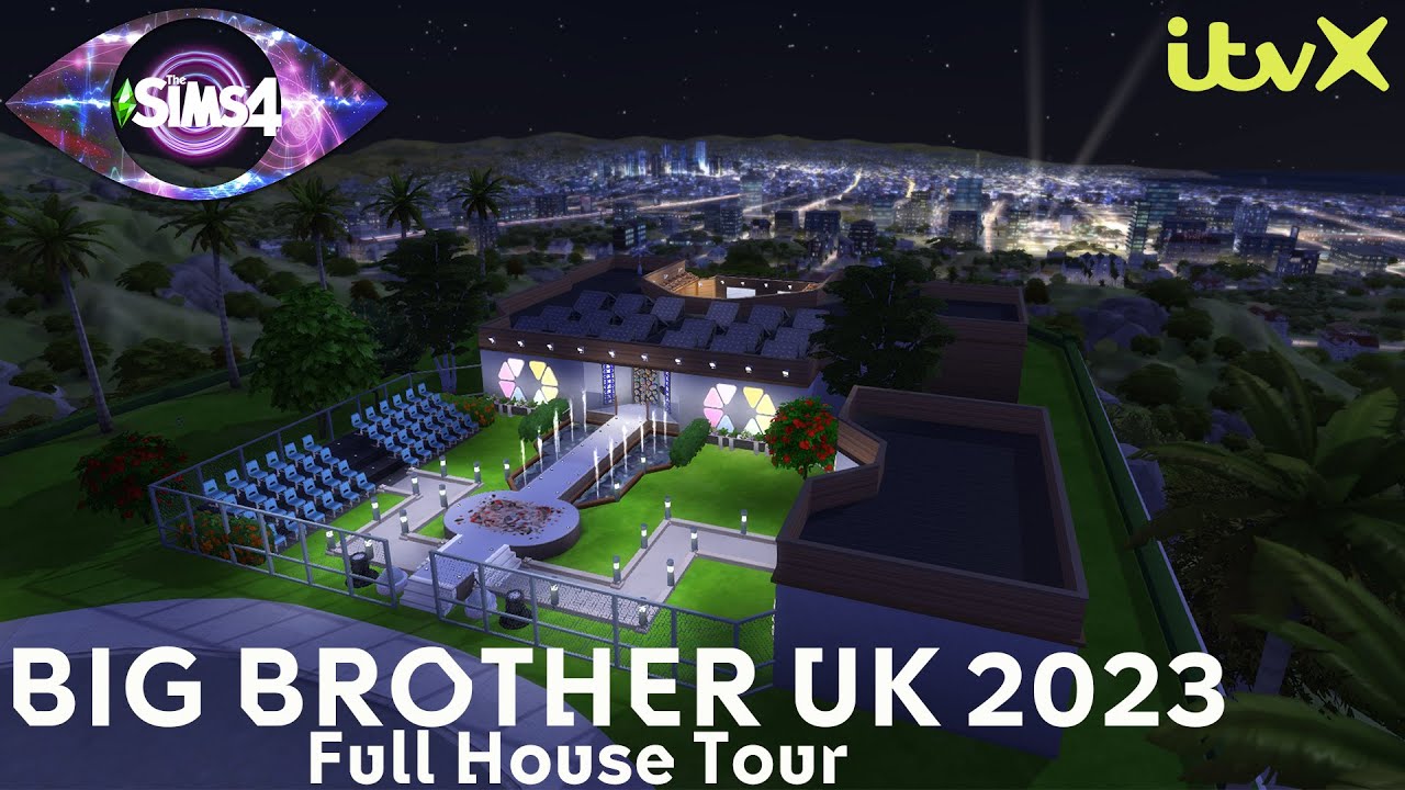 Big Brother UK 2023 | Full House Tour | The Sims 4 | Xbox Series X