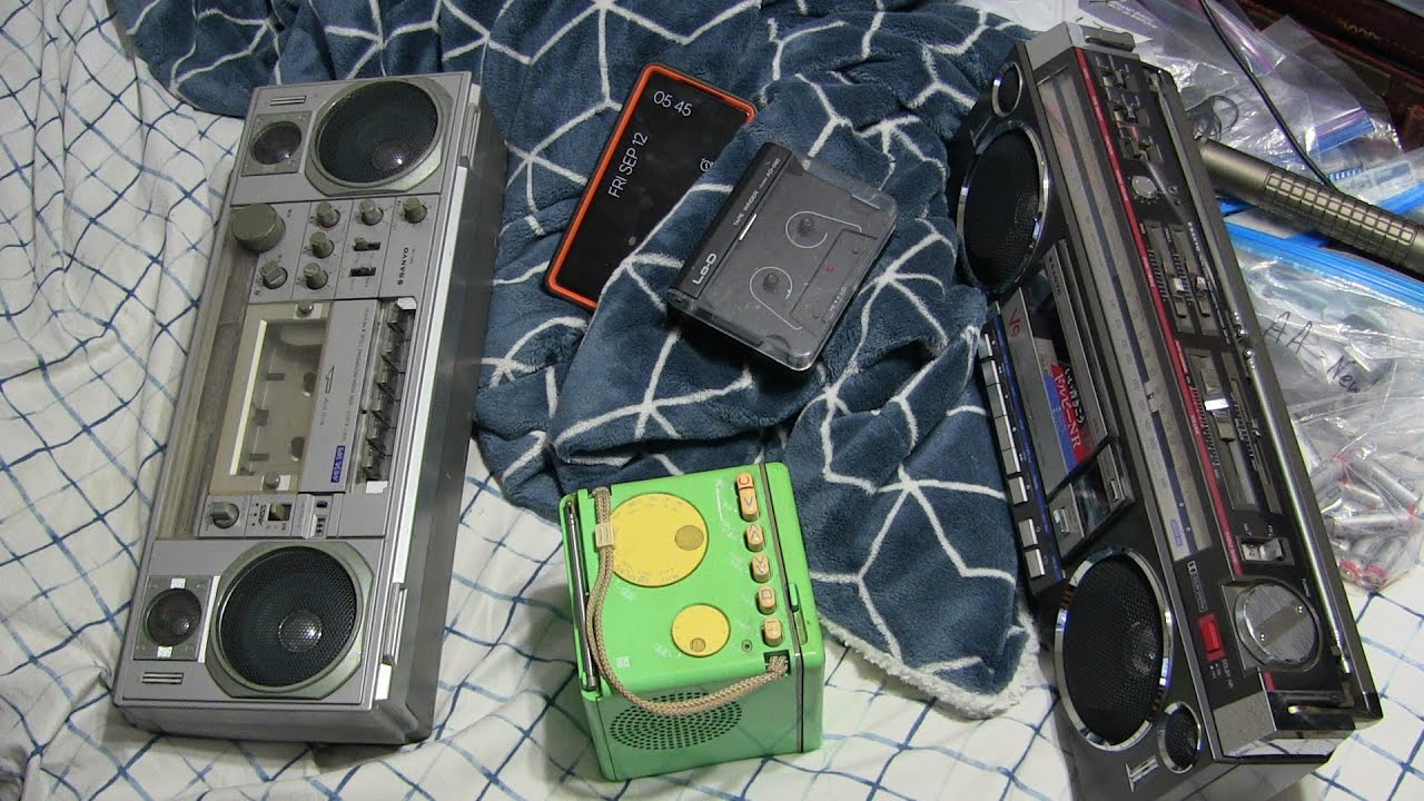 Hitachi Tape Winder AD-092 National CoroCase RX-90 Sanyo MR-V8 & MR-V9 Boombox September 2025
