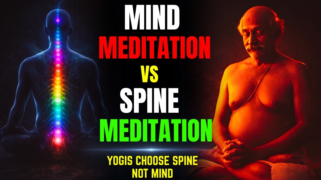 “Most people meditate in the mind… yogis meditate in the spine | Lahiri Mahashaya