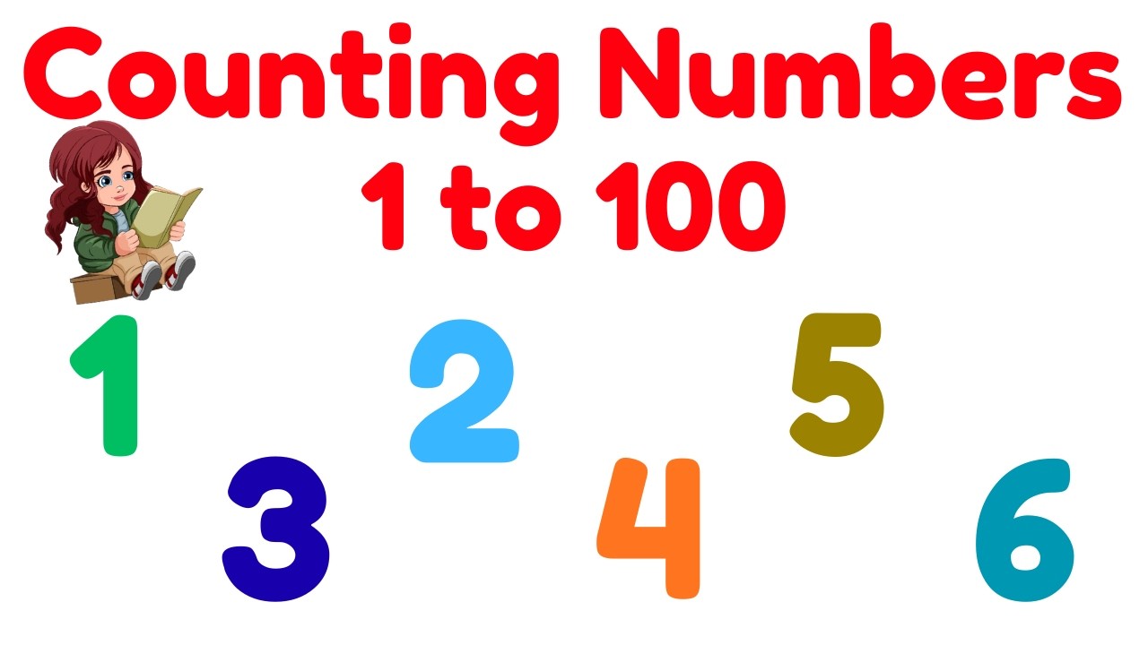 Counting Numbers 1 to 100 | Learn Numbers for Kids | 1 to 100 Counting in English