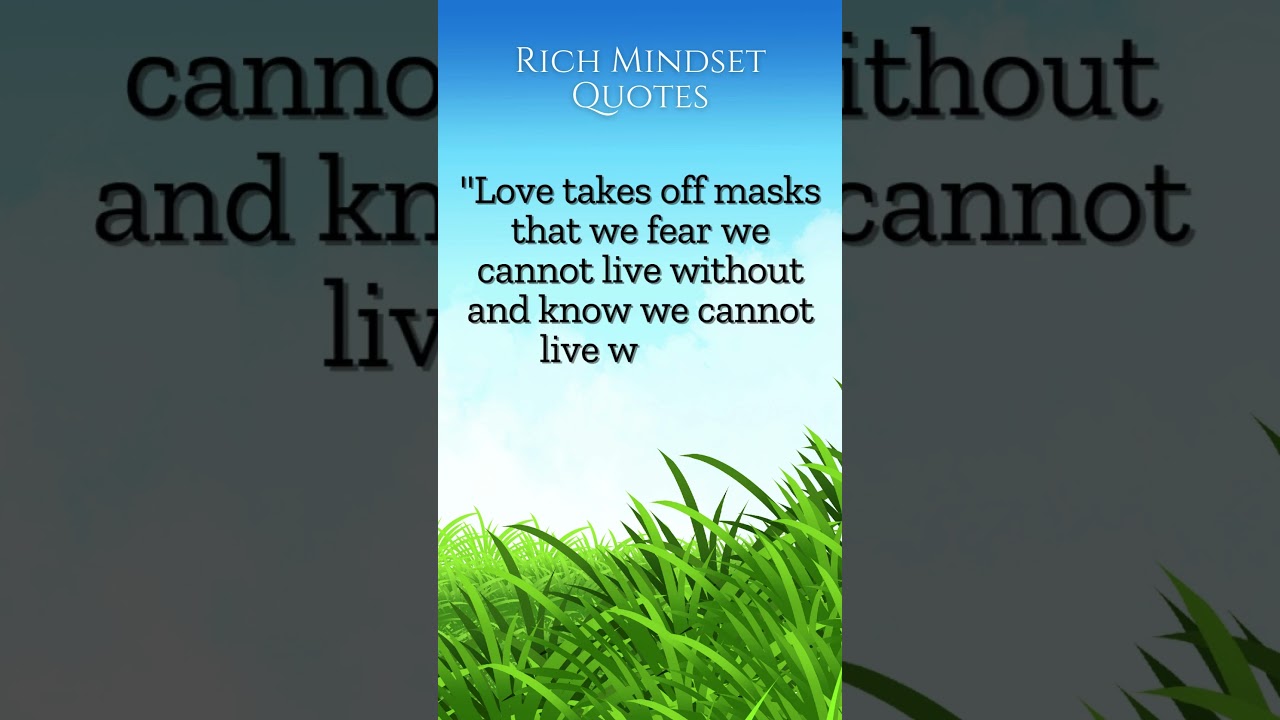 James Baldwin on Love & Vulnerability | Rich Mindset Quotes