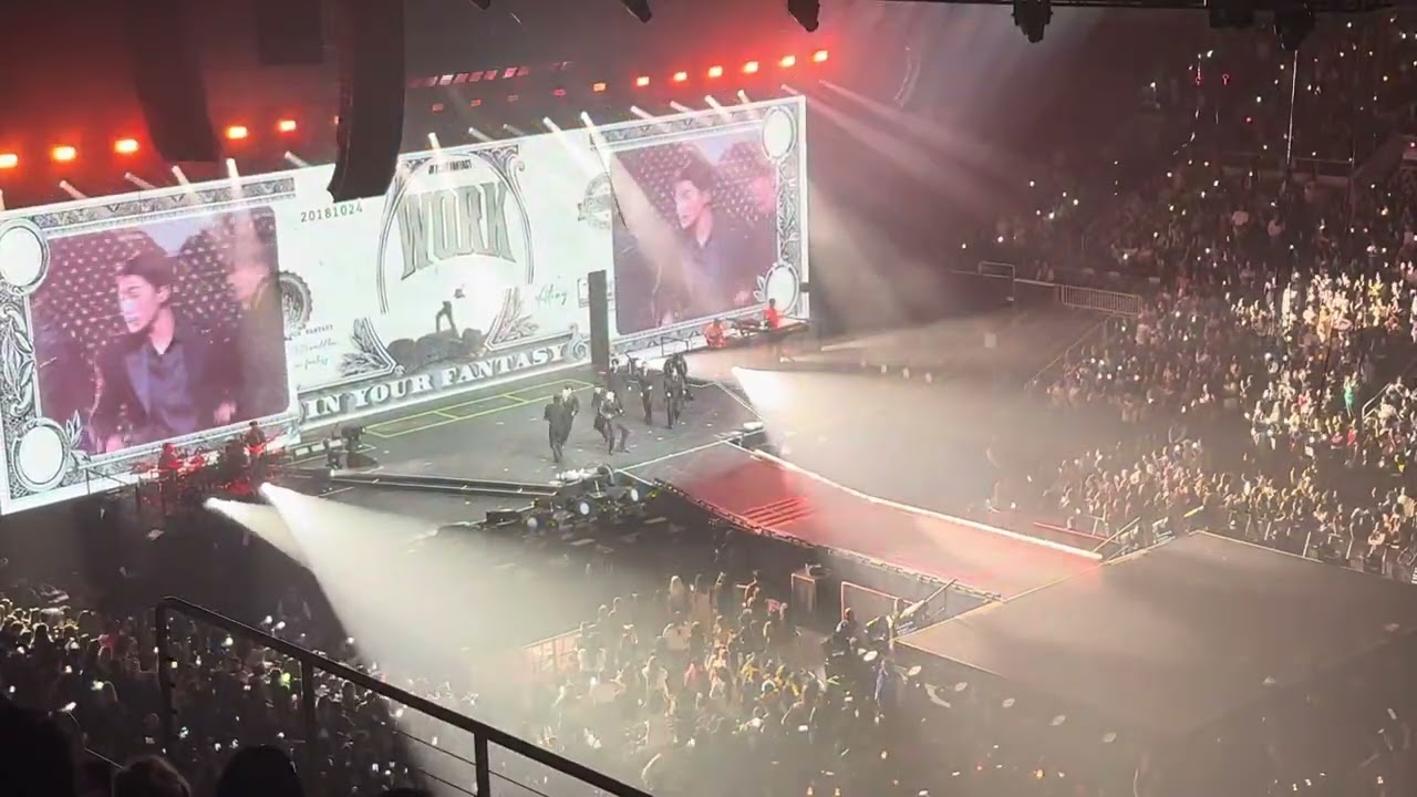 ATEEZ - Fan Singing + WORK (In Your Fantasy Tour in San Jose)
