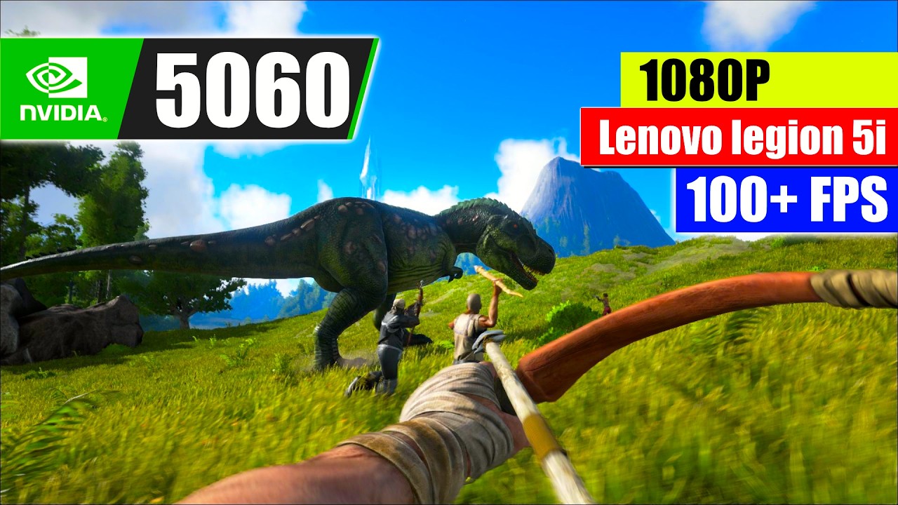 ARK Survival Ascended Performance Test | Lenovo Legion 5i i7 13th Gen RTX 5060 | DLSS + Frame Gen