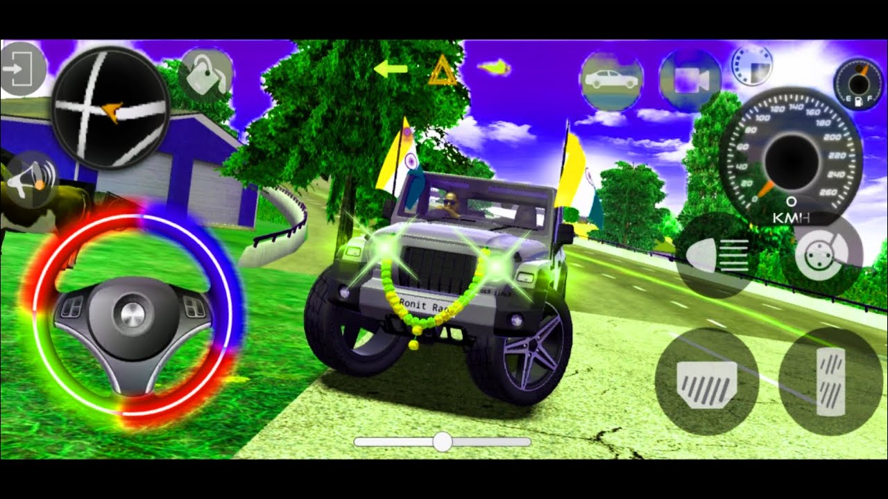 Modified Mahindra Thar 🚨 Car game : Indian Car (gadi wala game) Game 🎮- Thar game Android gameplay 