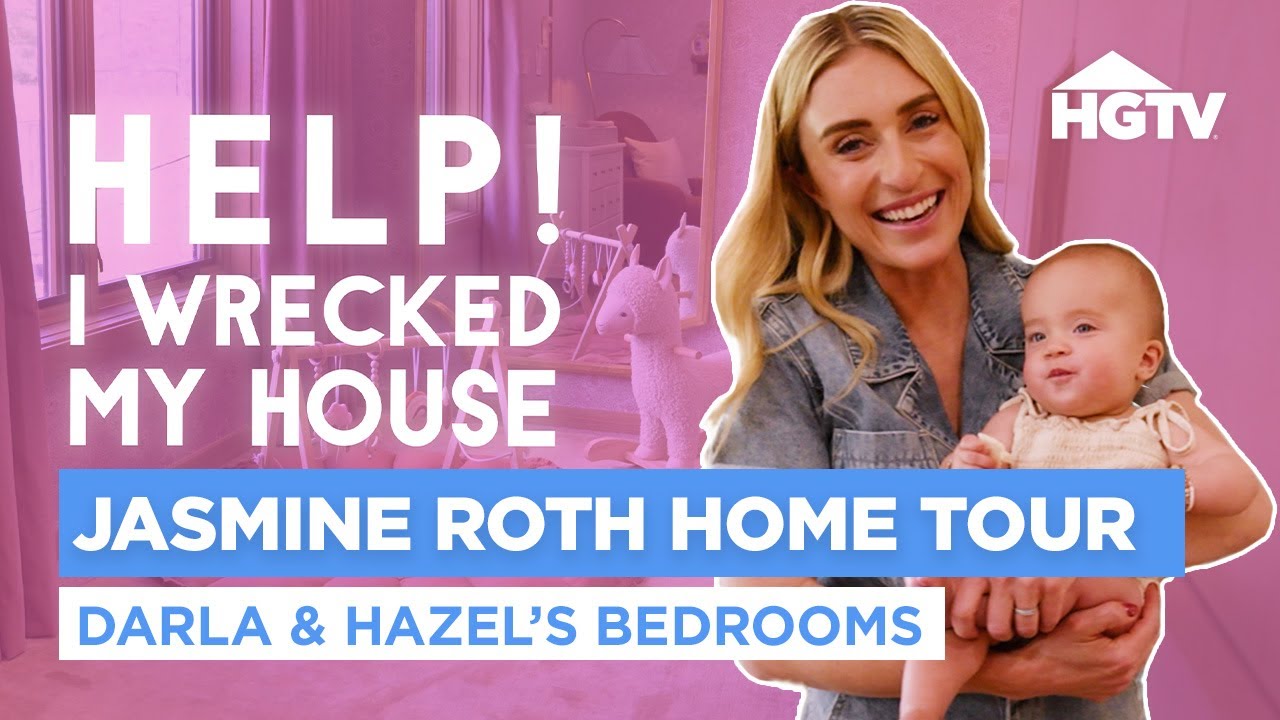 Inside Jasmine Roth&rsquo;s Daughters&rsquo; Dream Bedrooms - Home Tour | Help! I Wrecked My House | HGTV