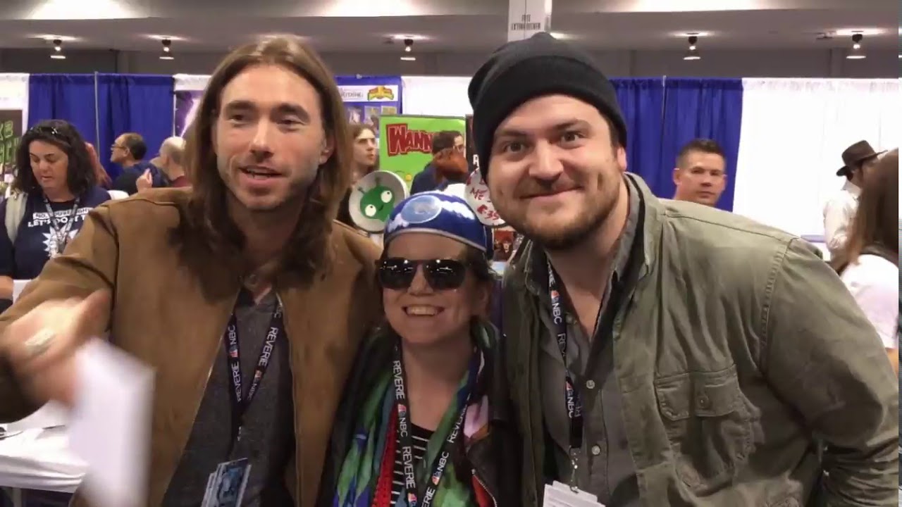 Wondercon 2018 - Meeting Olan Rogers & Final Space Cast!