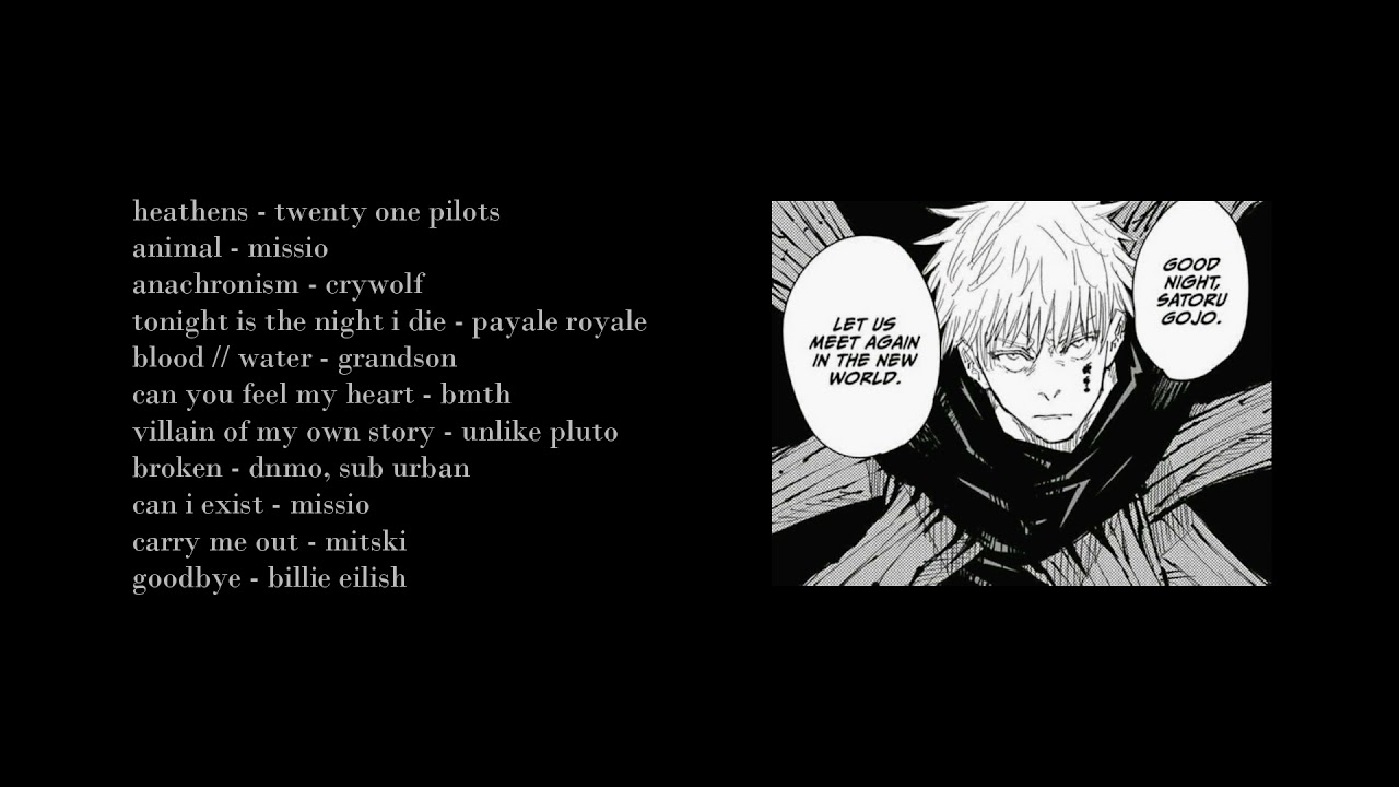 october 31. in shibuya — a jjk playlist (slowed + reverb)